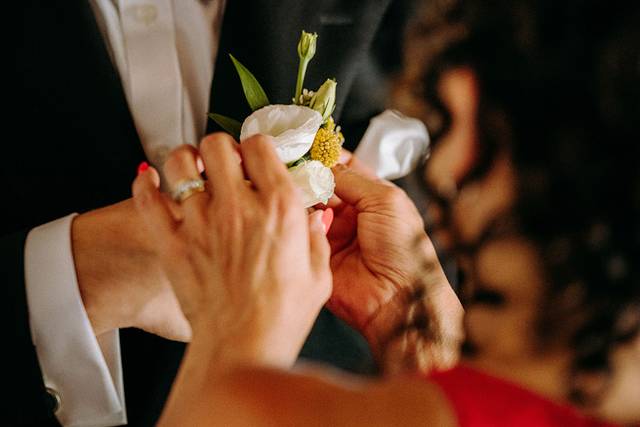 Groom and groom's mother