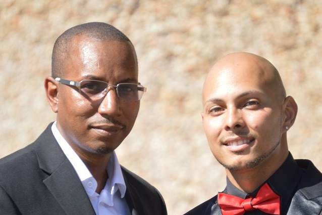 Groom with the father in law