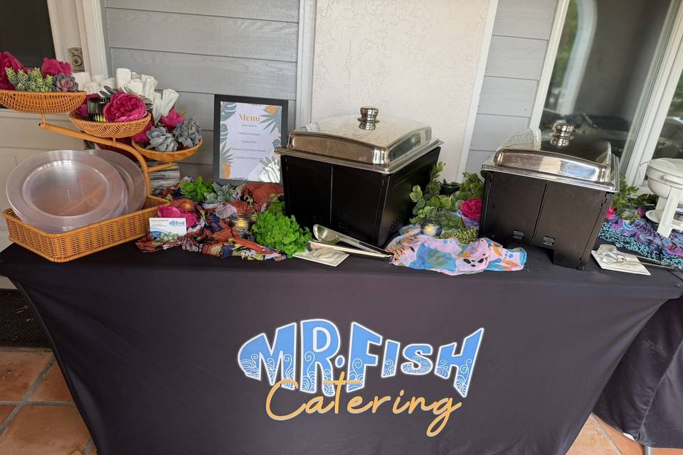 Island themed catering