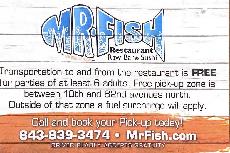 Fish bus info