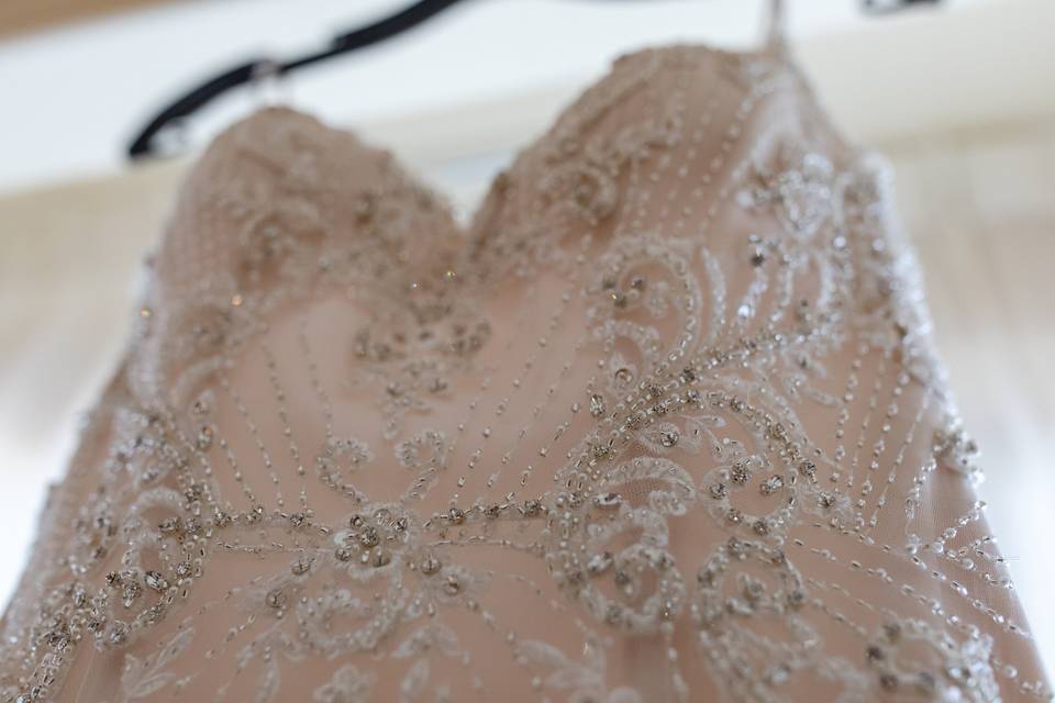 Dress detail shot