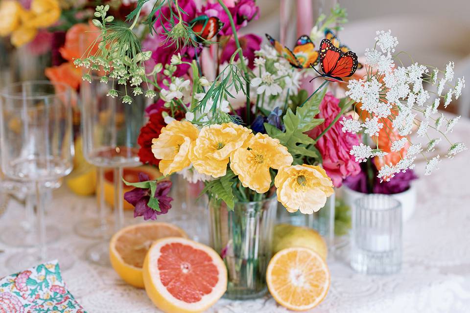Reception Setup at Rust Manor
