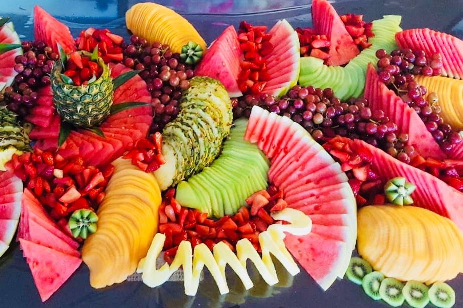 Vibrant fruit display