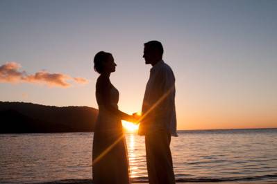 Creative couple portrait