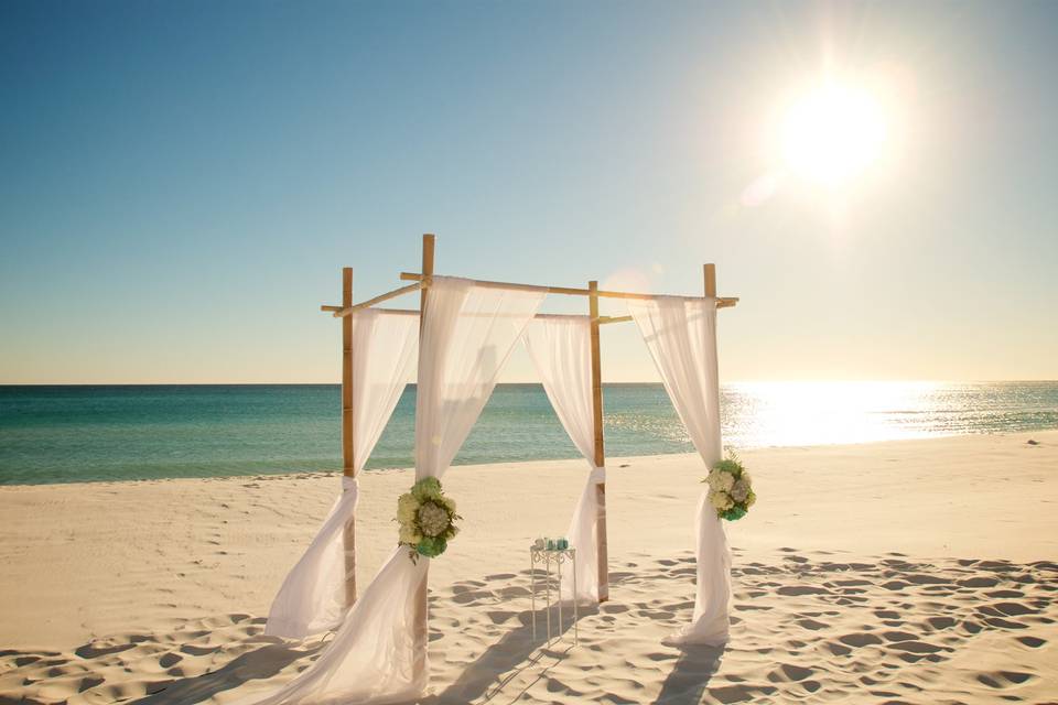 Beach wedding