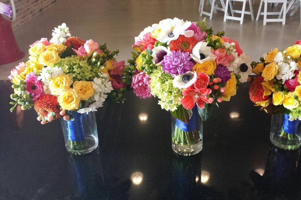 Colorful flower arrangement