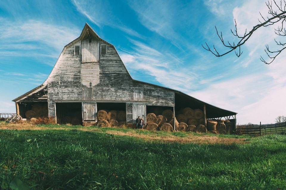 Hay barn