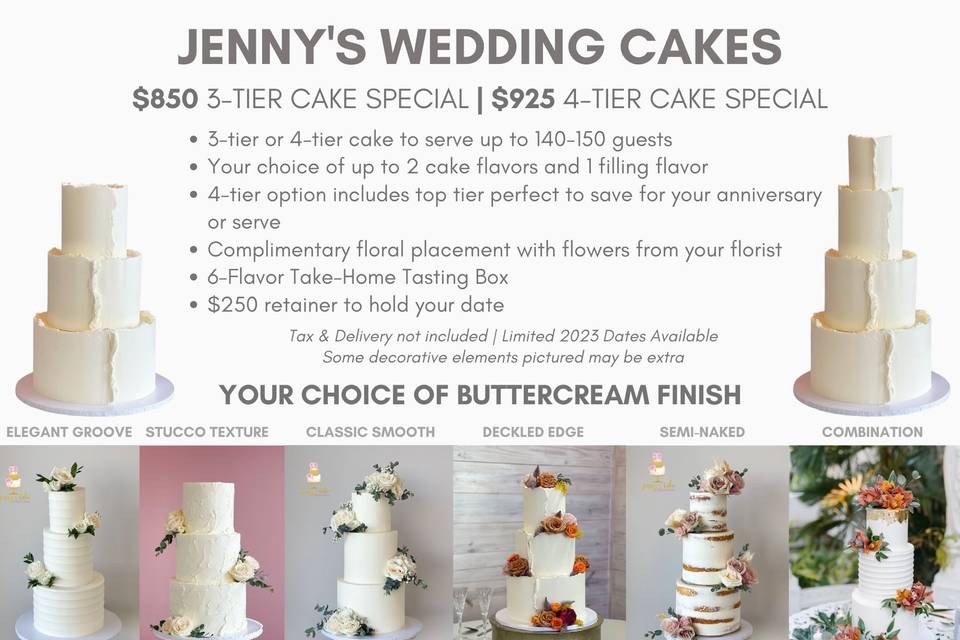 Wedding Cake Special