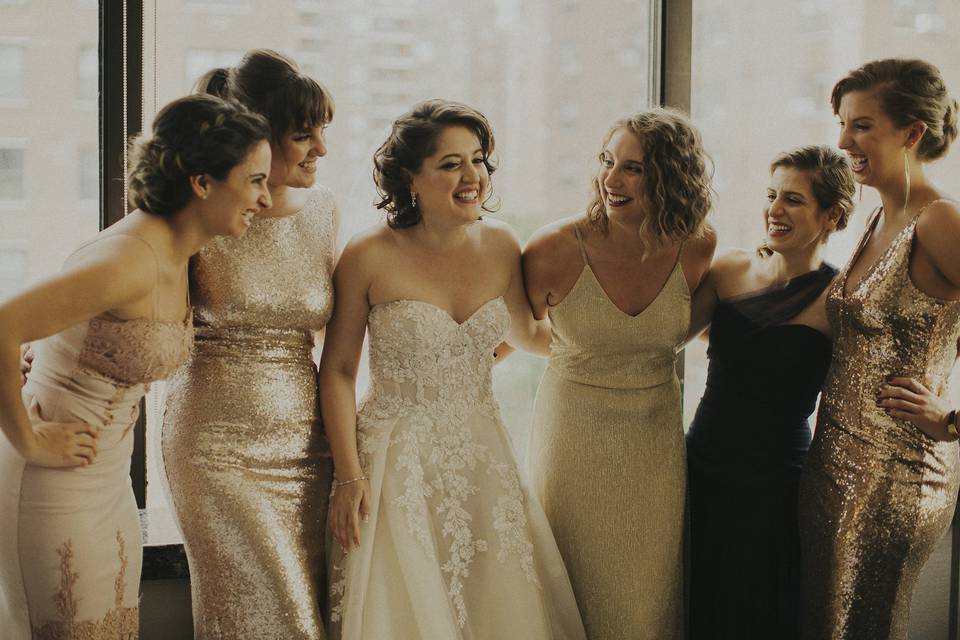 Bride and her tribe