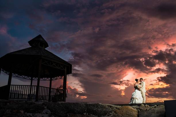 Creative couple portrait