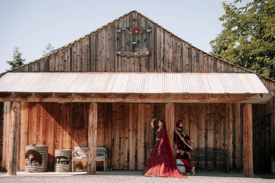 Sikh Wedding at a ranch farm