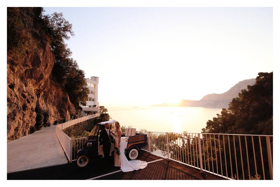 Luxury amalfi coast hotel intimate wedding