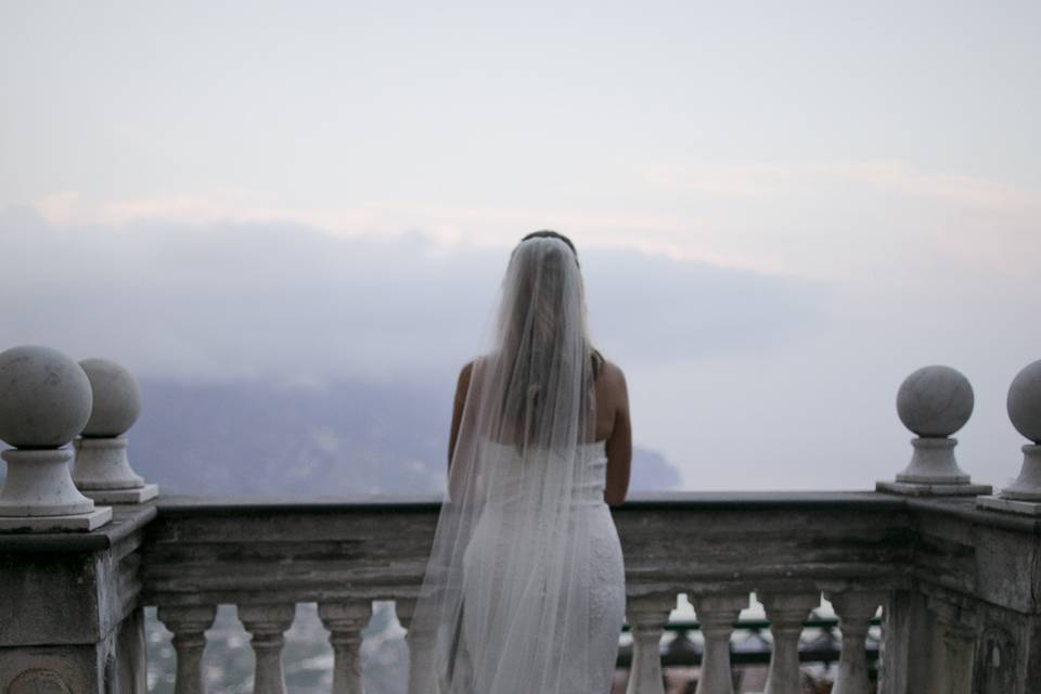 Bride in Ravello