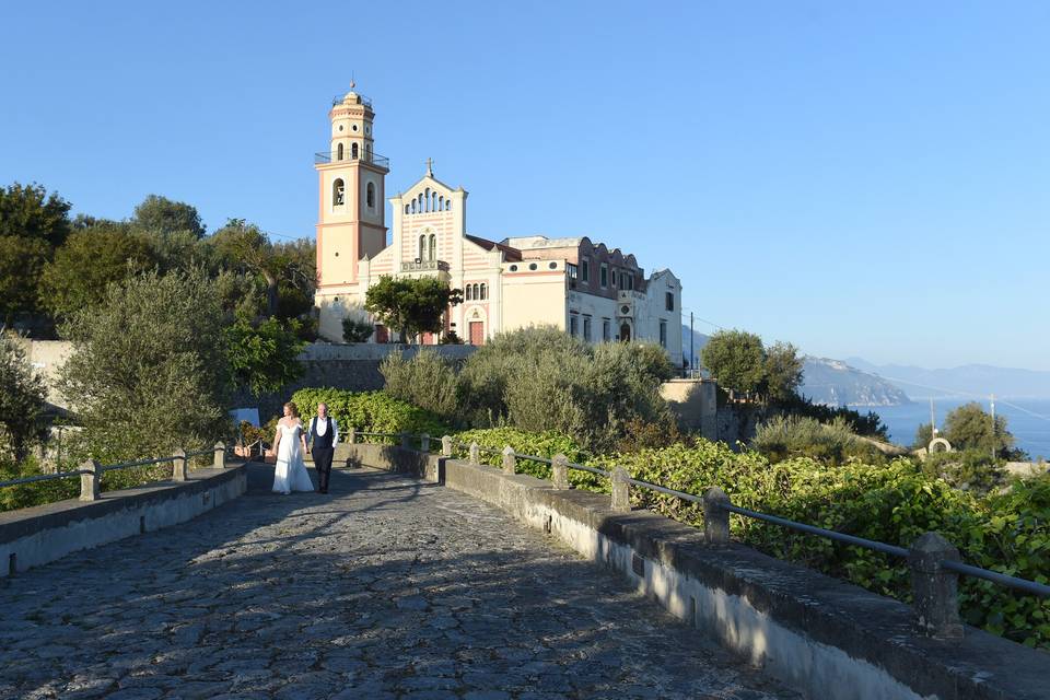 Wonderful church on the Amalfi Coast