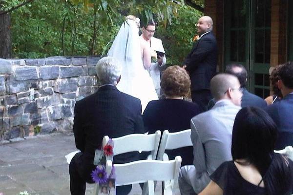 Ceremony at the Nature Center