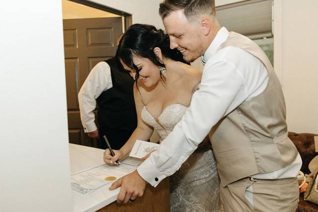 Wedding couple