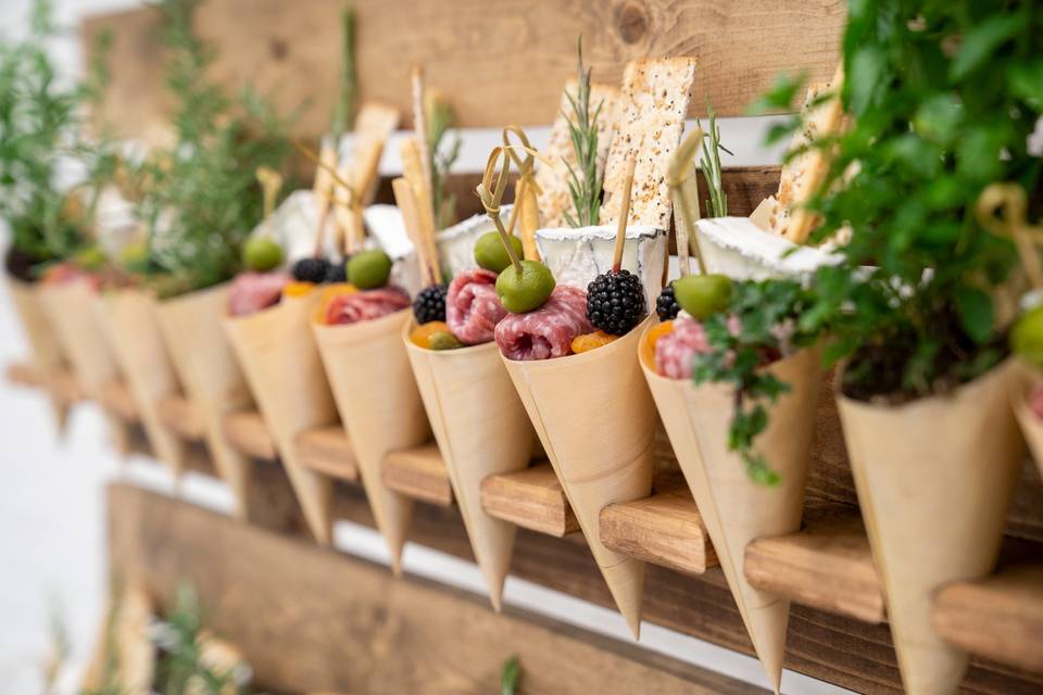 Charcuterie cones