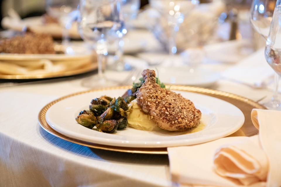 Plated meal