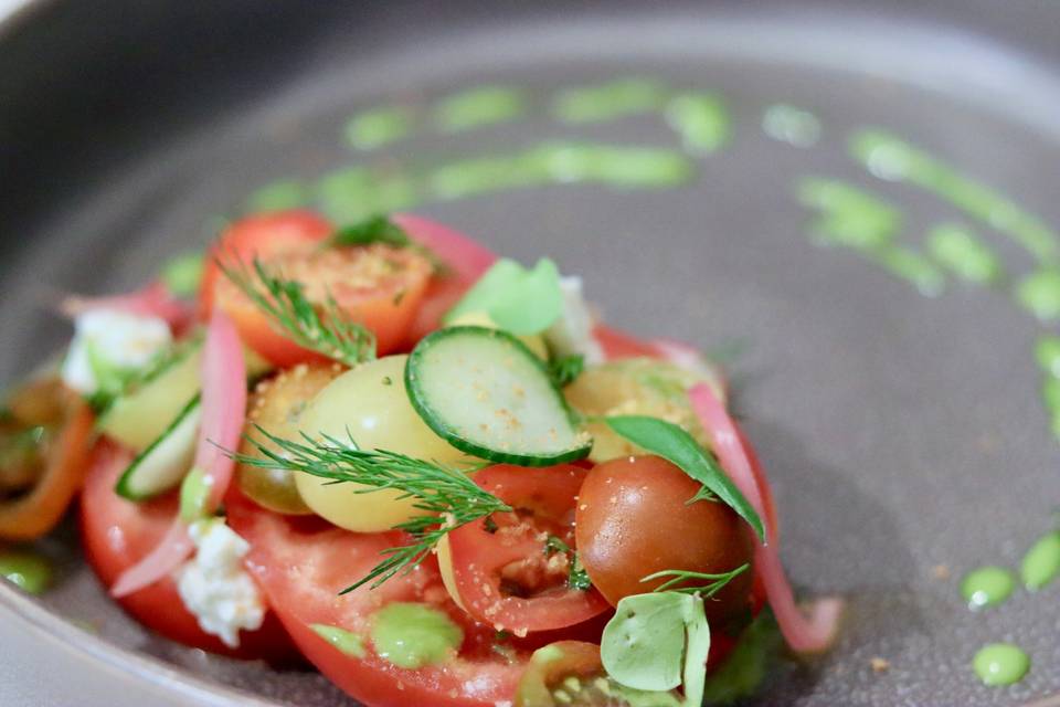 Marinated Tomato Salad