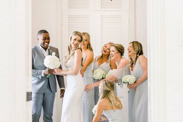 Bride with Bridesmaids