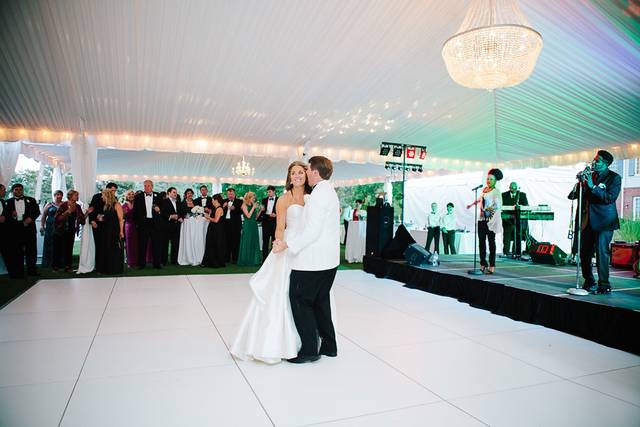White Dance Floor