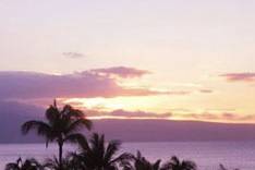 Sunset in Hawaii