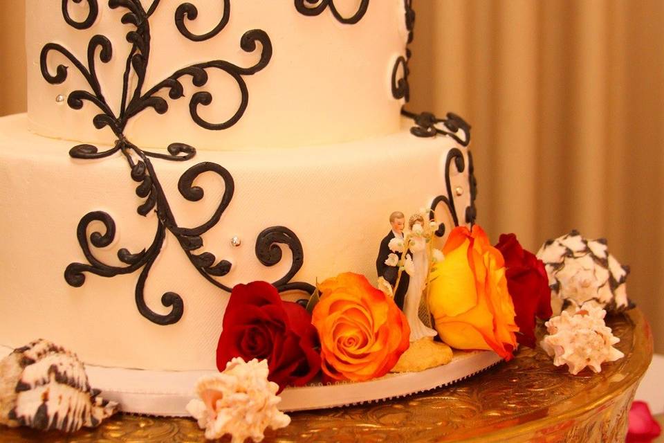 Custom Wedding cake