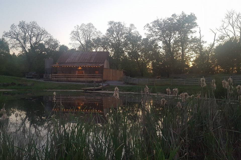 The 100 year old pole barn