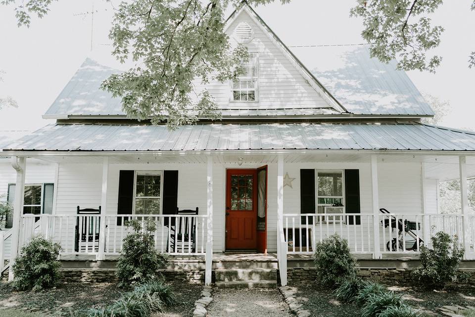 Farmhouse with bridal suite