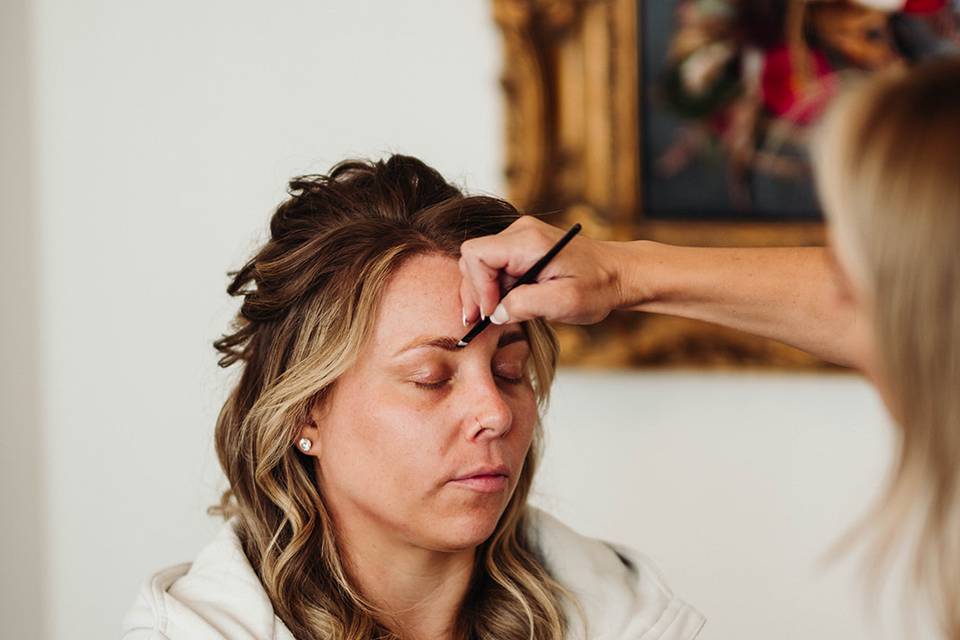 Bridal makeup