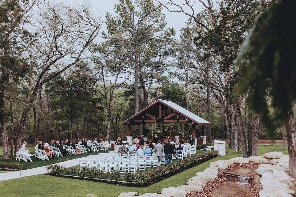 Garden ceremony