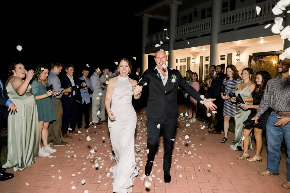 Grand exit flower petals