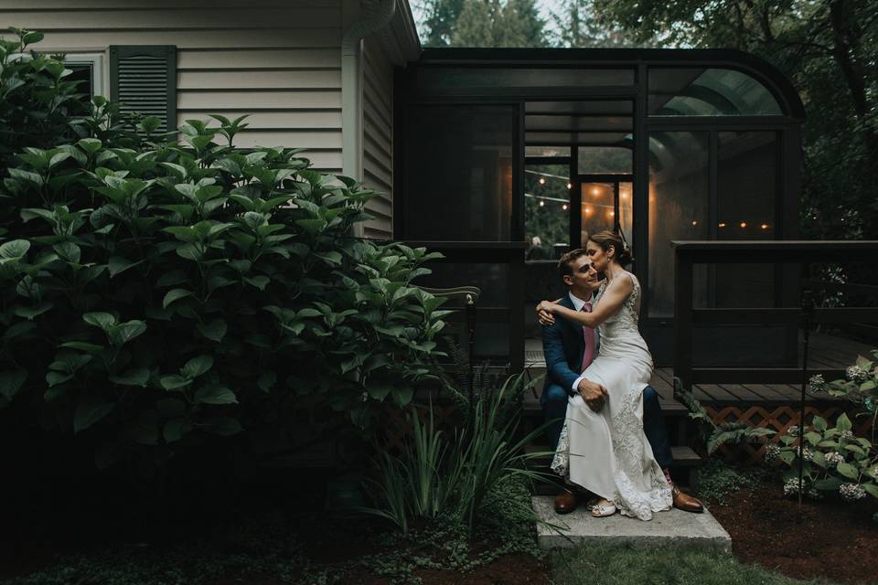 Backyard Seattle Wedding