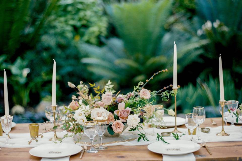 Honey Brown Farm Table