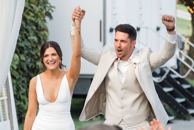 The happy couple