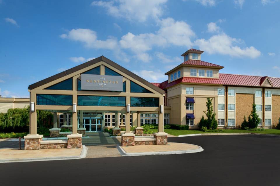 Entrance to hotel