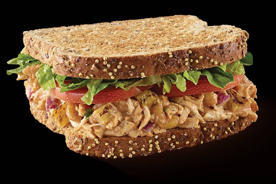 Tropical chicken salad