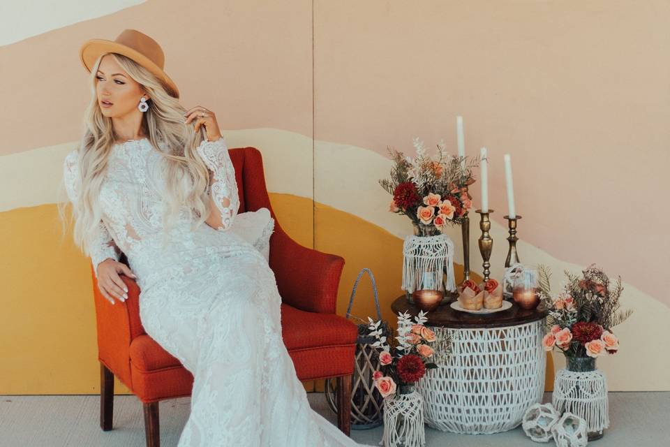 A Reclining Bride