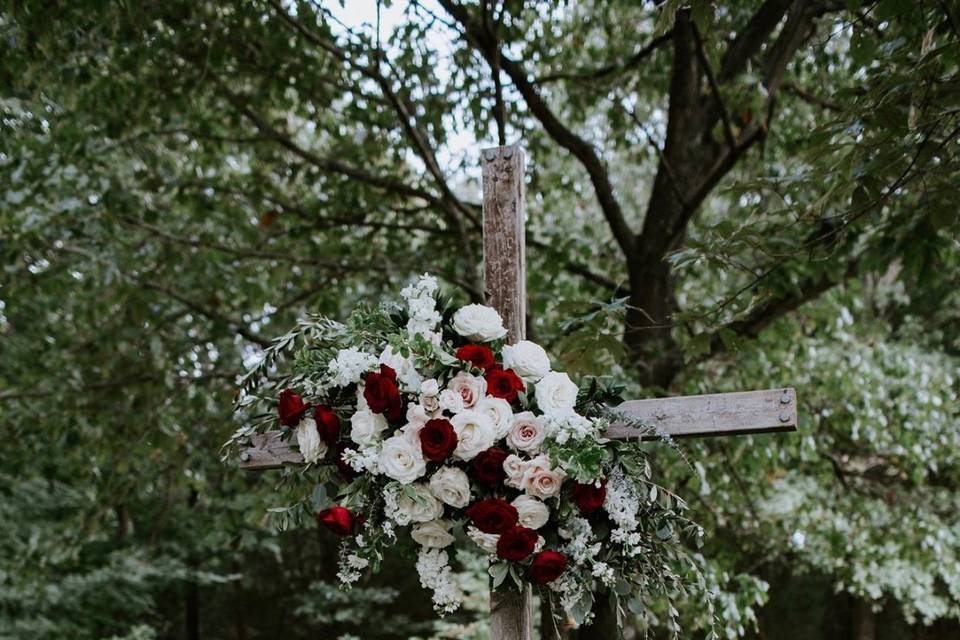 Cross Ceremony Backdrop