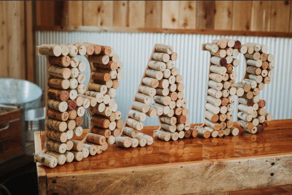 Cork Bar Sign