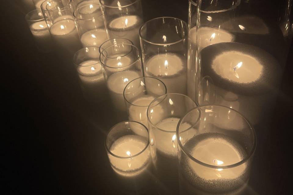 Staged Candles