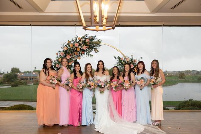 Bridal Party Spring Colors