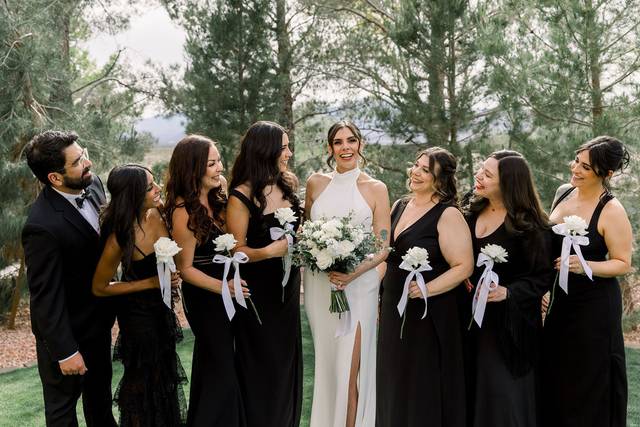Bridal Party Sleek updo
