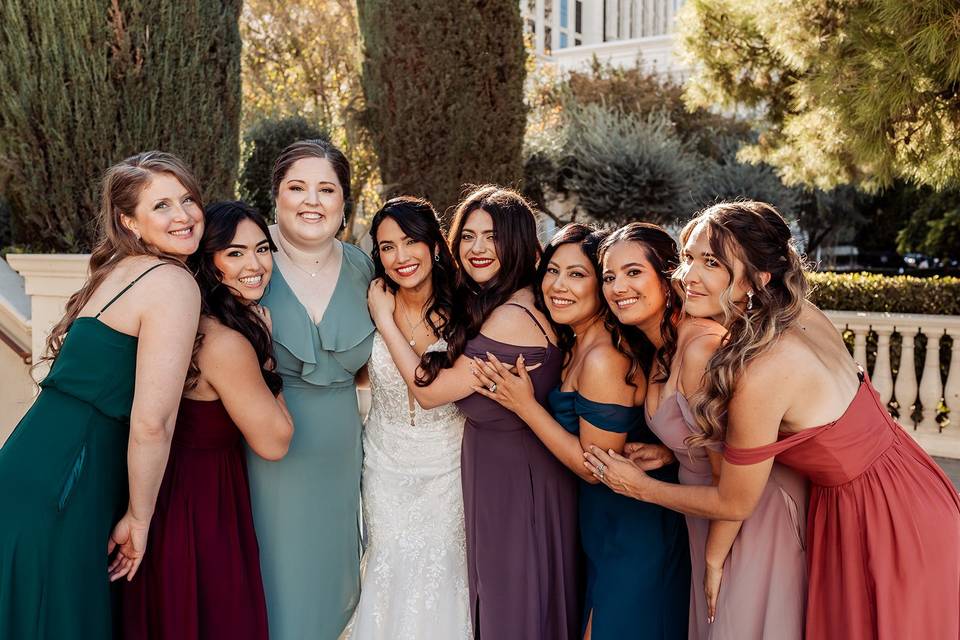 Bridal Party of Seven