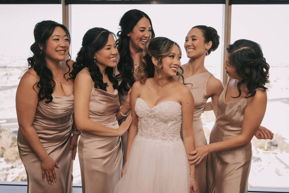Asian Bridal Party