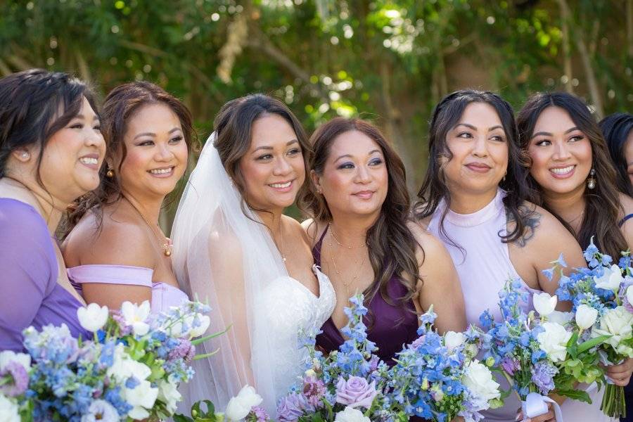 Asian Bridal Party