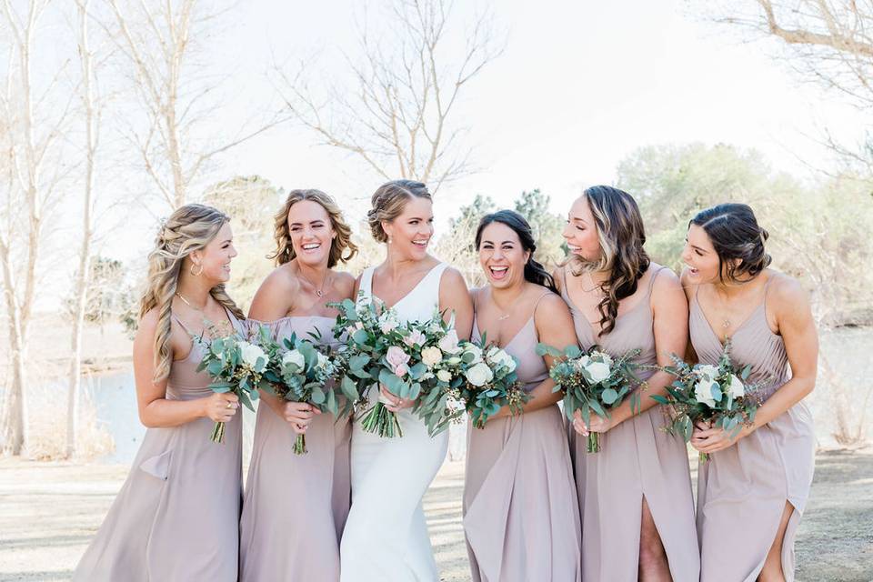 Bridal Party Hair and Makeup