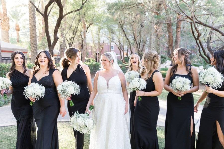 Bridal Party Long Hair Styles