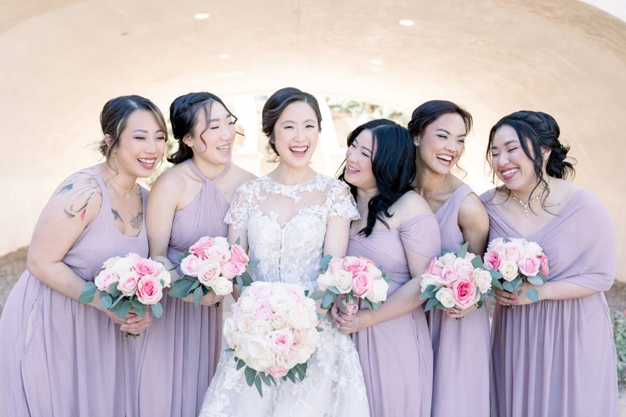 Asian Bridal Party