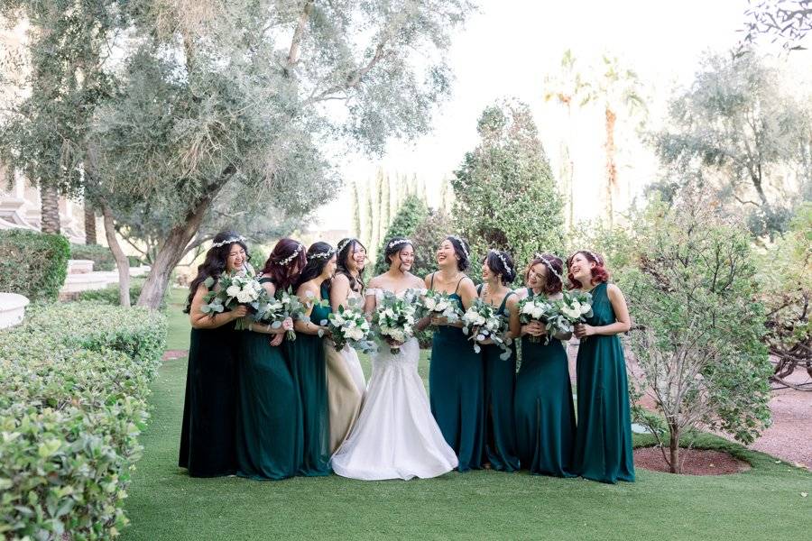 Fall Bridal Party